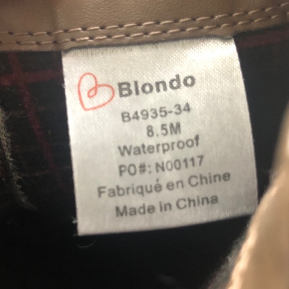 Blondo Waterproof Suede Bootie - Picture 7 of 9